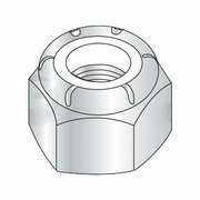NEWPORT FASTENERS Nylon Insert Lock Nut, 5/16"-18, Steel, Grade A, Zinc Plated, 100 PK 439720-PR-100